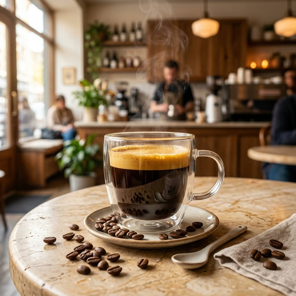 Rich Espresso Ritual at Nana Cafe