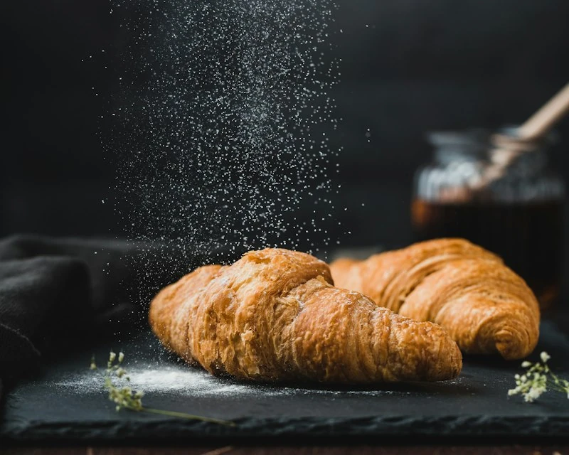 Flaky Pastry at Nana Cafe